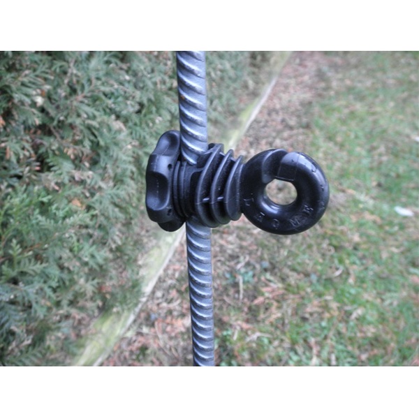 Ivabloc - Izolator inelar pentru fir, pentru stalpisor metalic - 655106 - imagine 3
