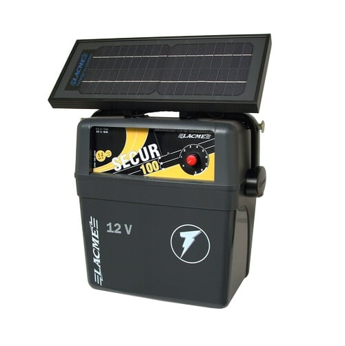 Aparat gard electric Lacme Secur 100 cu panou solar 7.2 W - 613101 - imagine 4