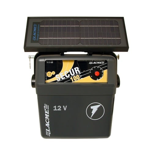 Aparat gard electric Lacme Secur 100 cu panou solar 7.2 W - 613101 - imagine 3
