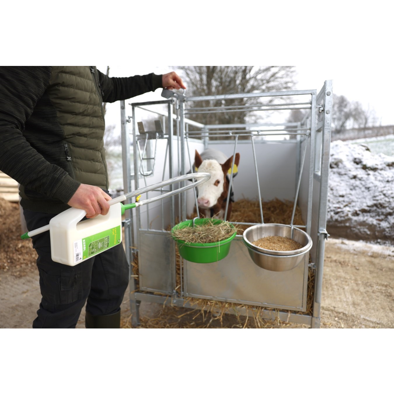 Bidon Drencher Profi pentru alaptat vitei/tratamente, cu sonda flexibila - 14692 - imagine 3