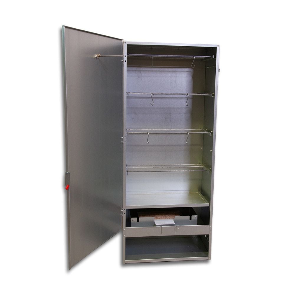 Afumatoare cu 4 niveluri din tabla galvanizata, h 110 cm - 150250002 - imagine 4