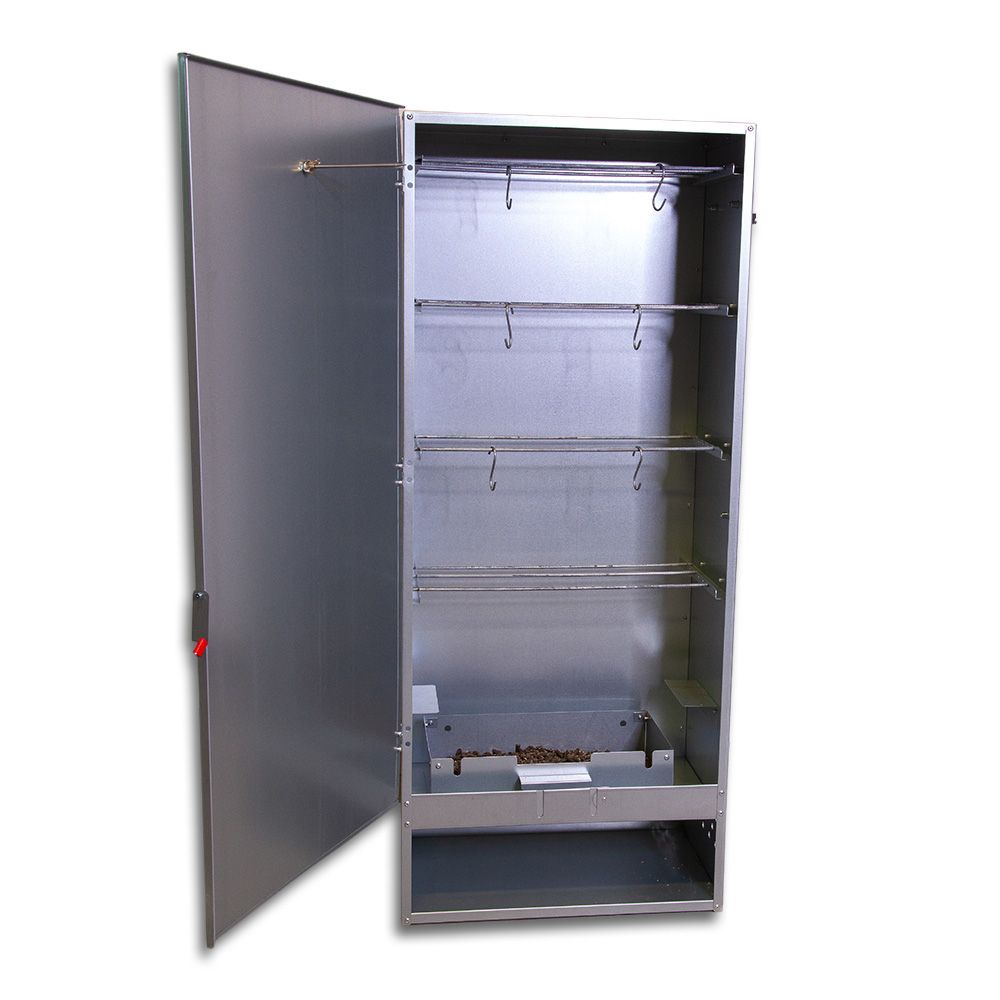 Afumatoare cu 4 niveluri din tabla galvanizata, h 110 cm - 150250002 - imagine 5