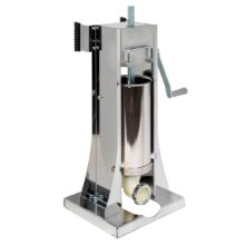 Masina de umplut carnat, verticală, din oțel inoxidabil REBER PRO cu 2 viteze, 5 kg - 150202002