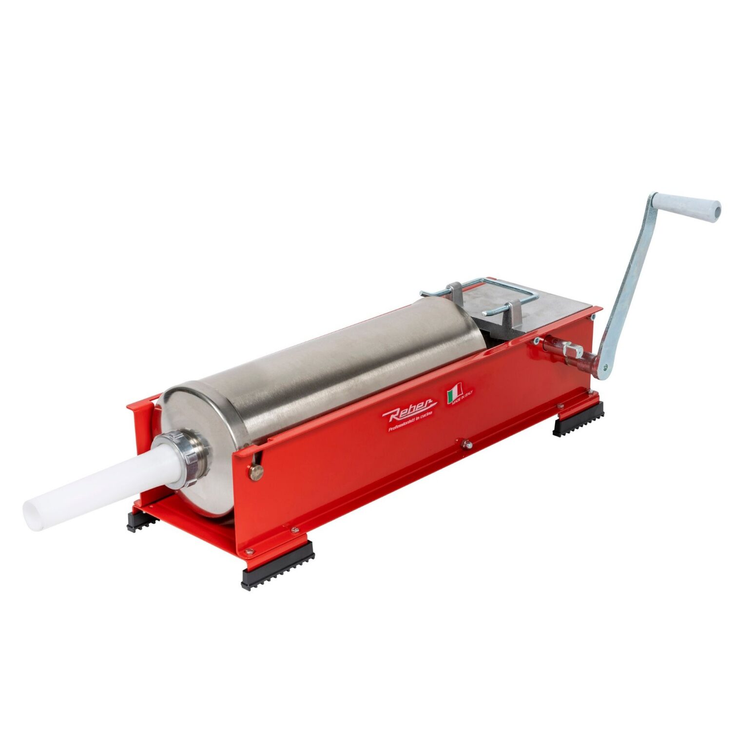 Aparat de umplut carnat din oțel inoxidabil cu 2 viteze REBER PRO 10 kg - 150200003